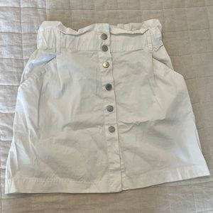 Zara White Skirt